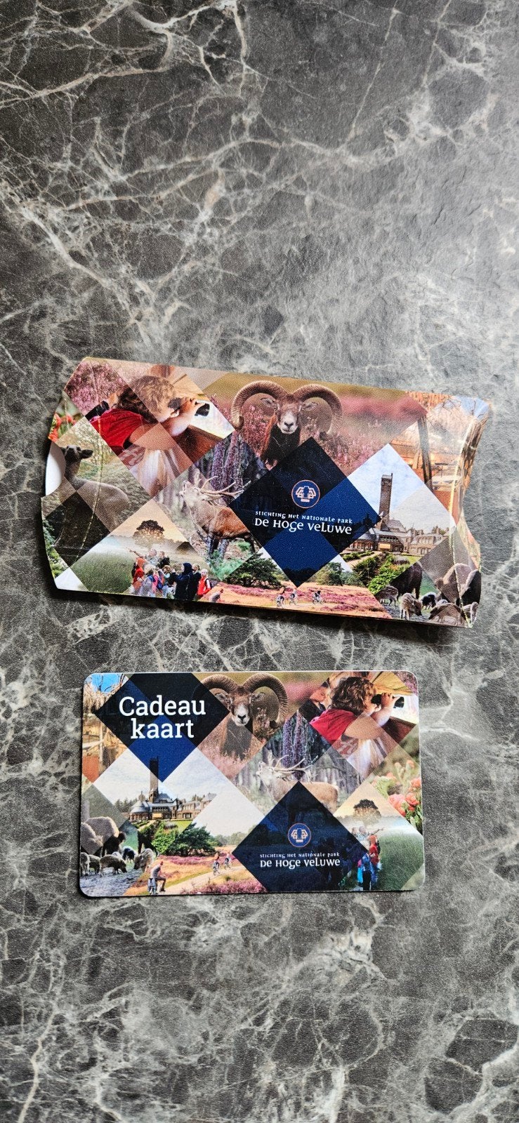 cadeaukaart nationale park de hoge veluwe, Eén persoon, Cadeaubon