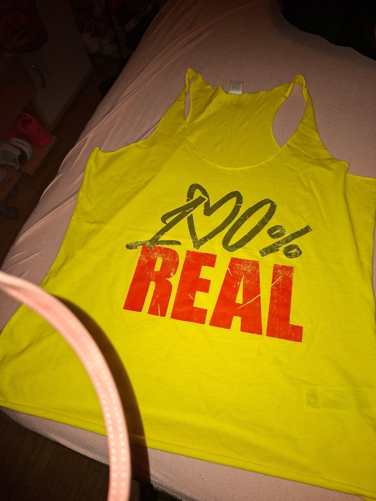 Zumba Wear 100% Real tanktop maat L, Geel, Maat 42/44 (L), Zumba Wear, Ophalen of Verzenden