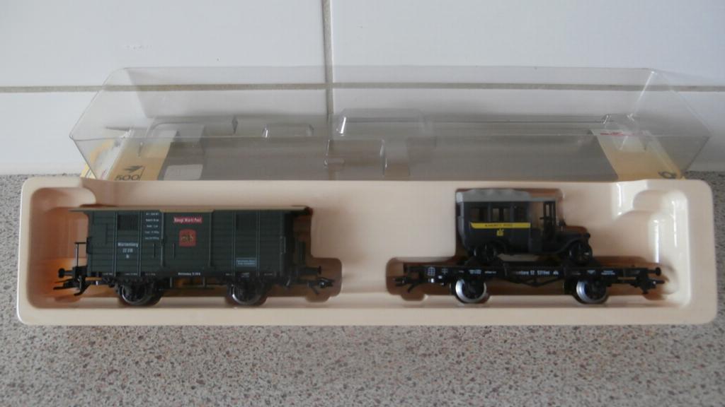 Marklin 500 jaar post 63-01, Hobby en Vrije tijd, Modeltreinen | H0, Wisselstroom, Wagon, Ophalen of Verzenden, Zo goed als nieuw