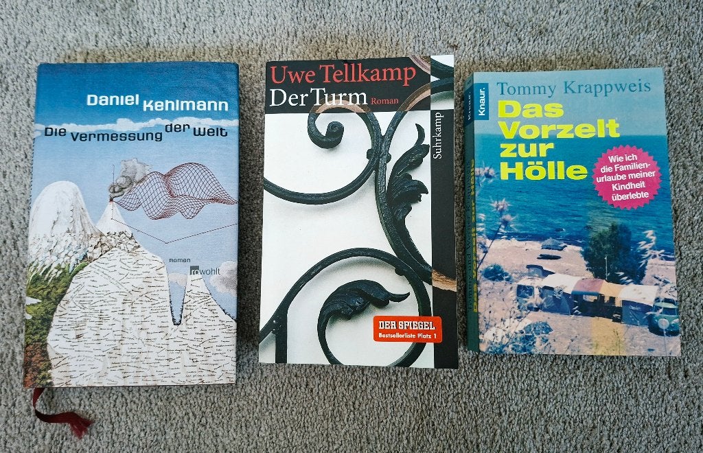 3 Duitse romans voor 10 euro, Boeken, Europa overig, Nieuw, Ophalen of Verzenden, Daniel Kehlmann, Uwe Tellkamp, Tommy Krappweis