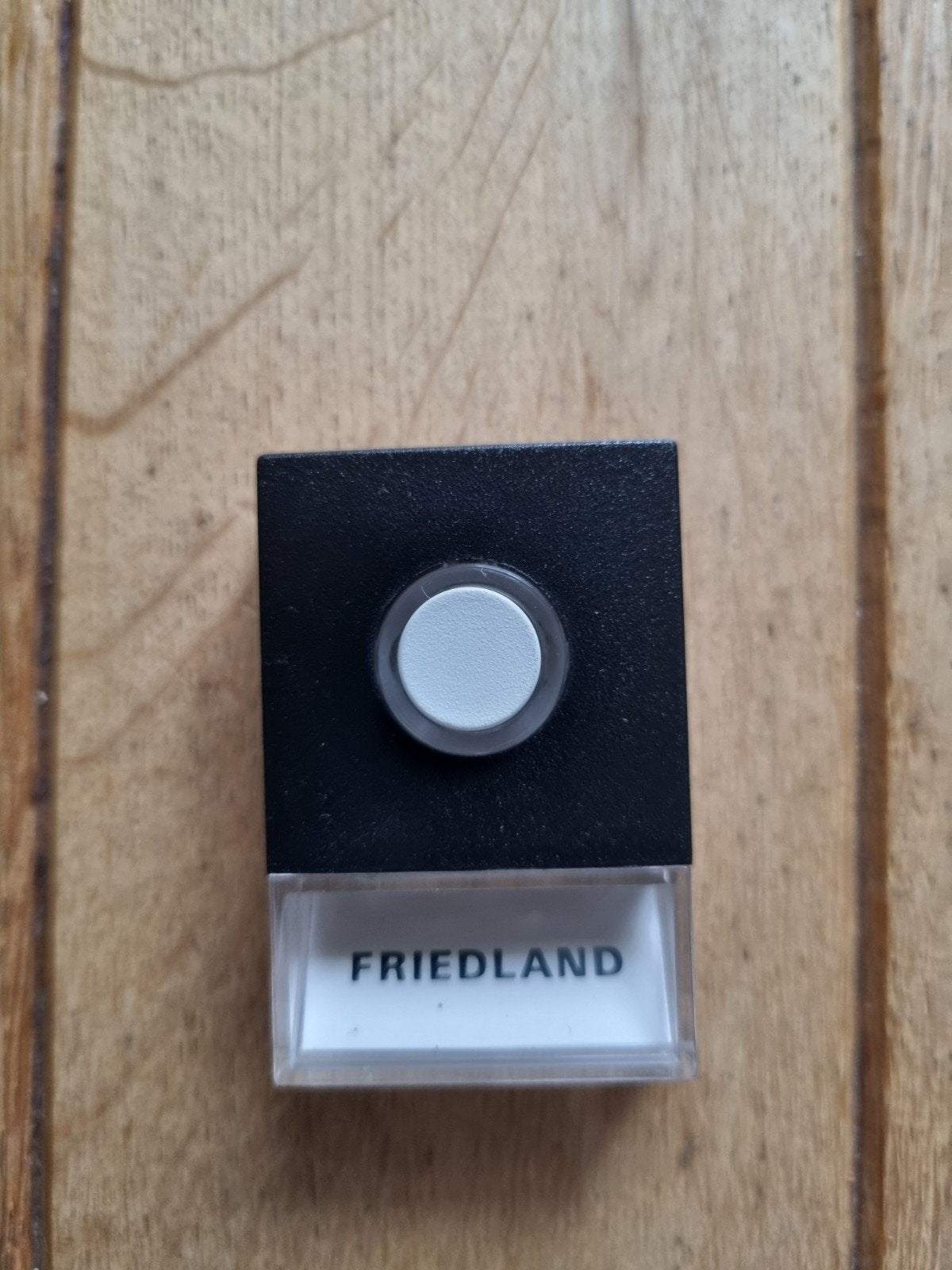 Friedland deurbel ( bedraad, zwart, verlicht ), Ophalen of Verzenden, Zo goed als nieuw