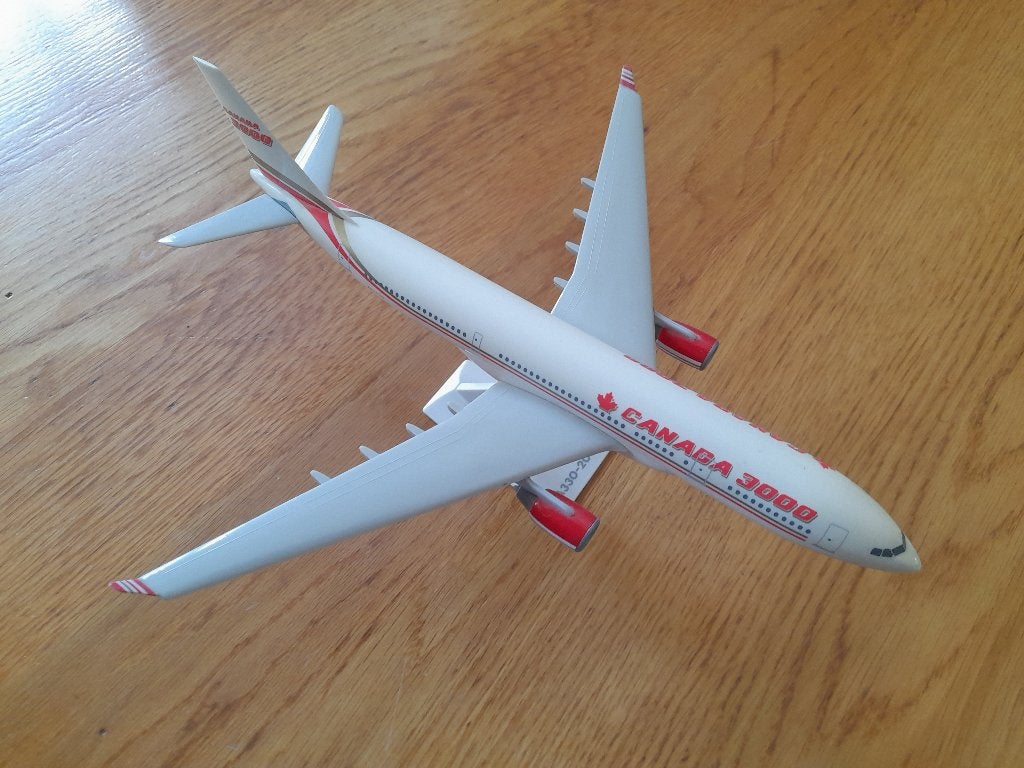 Airbus A330-200 Canada 3000, Overige merken, Ophalen of Verzenden, Vliegtuig, Gebruikt