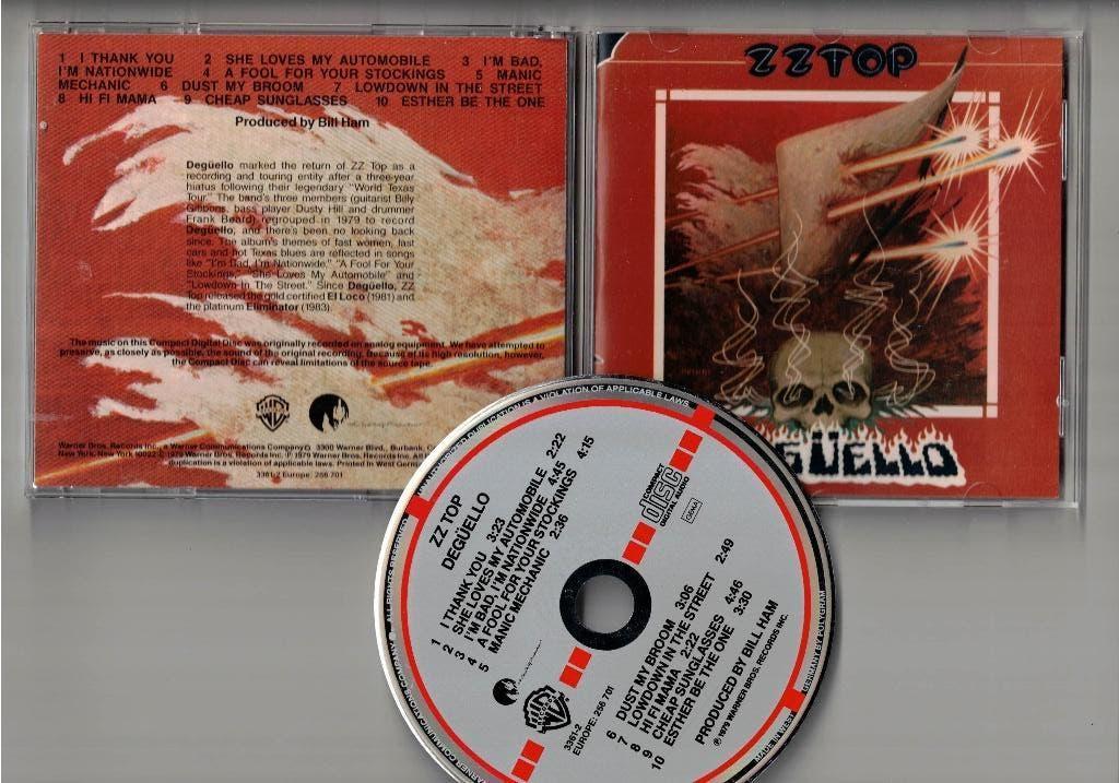 ZZ TOP CD Degüello - Target uitvoering, Ophalen of Verzenden, Zo goed als nieuw, Poprock