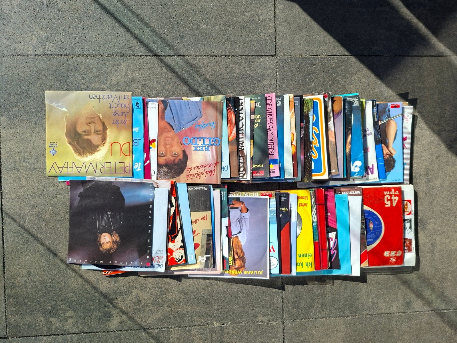 Duitstalige Singles Jaren '80 & '90 - 3rote Collectie, Cd's en Dvd's, Gebruikt, 7 inch, Overige typen, Schlager