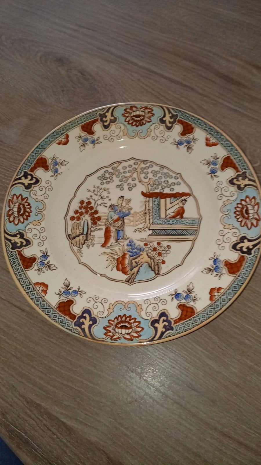 Antiek Petrus Regout Maastricht Canton Bord, Ophalen