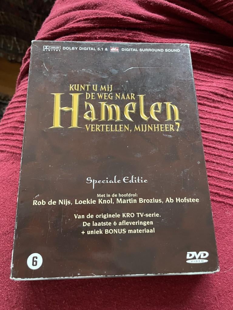 Kunt u mij de weg naar hamelen vertellen, mijnheer? / 4 Dvds, Cd's en Dvd's, Alle leeftijden, Ophalen of Verzenden, Zo goed als nieuw
