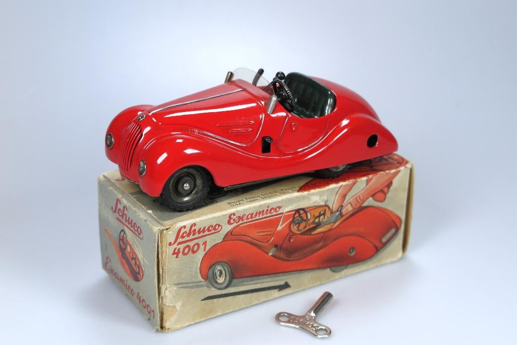 Schuco 4001 Examico 1e versie Vooroorlogs 1939 in orig. Doos, Ophalen of Verzenden