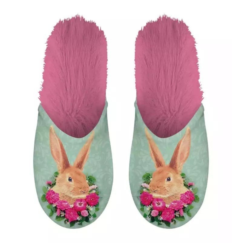 Nieuwe Pantoffel Konijn - Maat 39-42 - 4 sets beschikbaar, Ophalen of Verzenden, Nieuw, Roze, Pantoffels of Sloffen