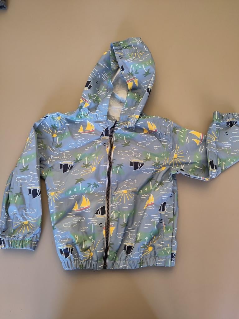 Nieuwe Petit Bateau regenjas bootjes maat 104/110 (4-5 jaar), Kinderen en Baby's, Jongen of Meisje, Nieuw, Ophalen of Verzenden