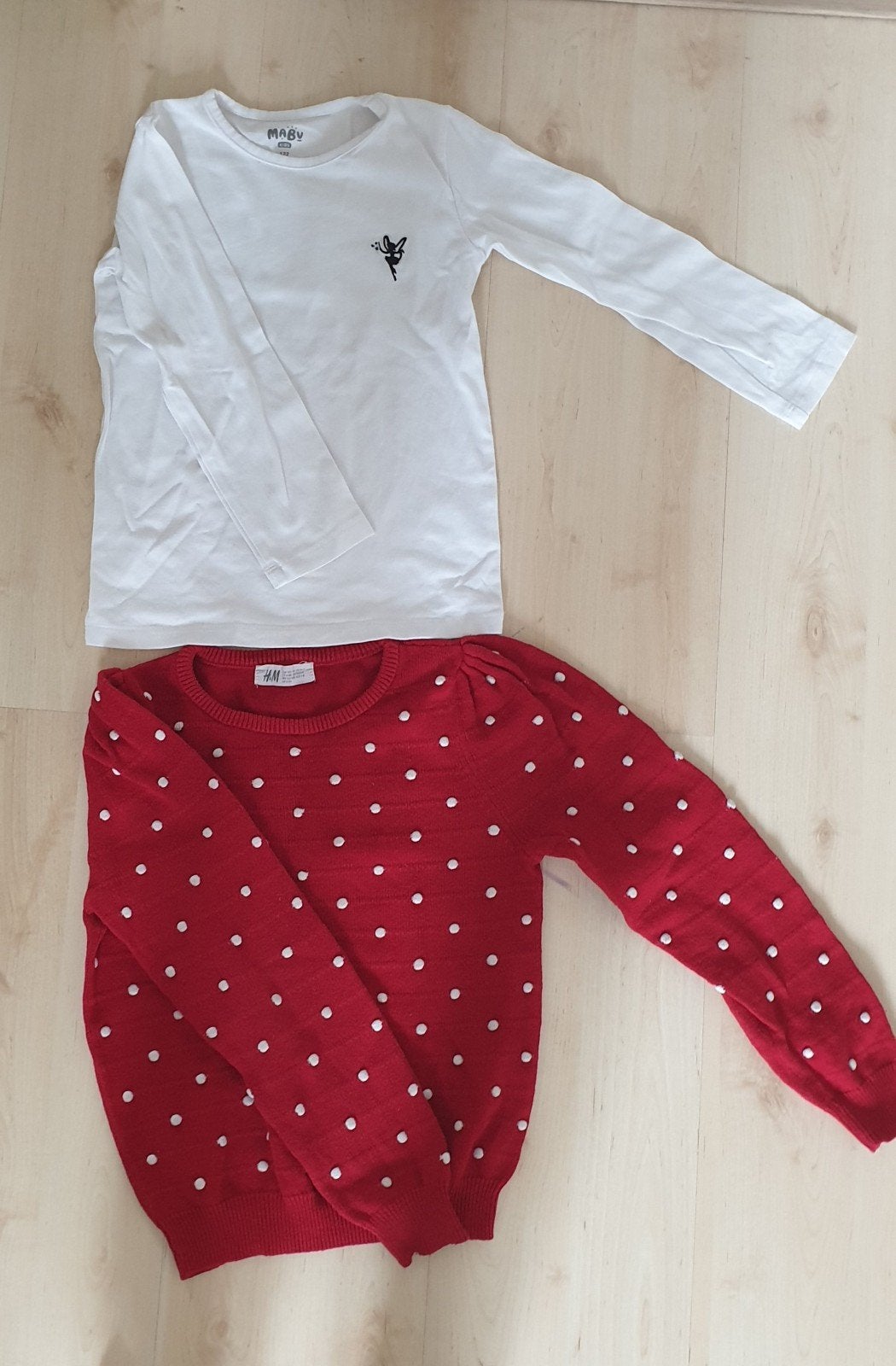 Gevoerde leggings, broeken, truien, maat 122/128. 2 euro per, Ophalen, Zo goed als nieuw