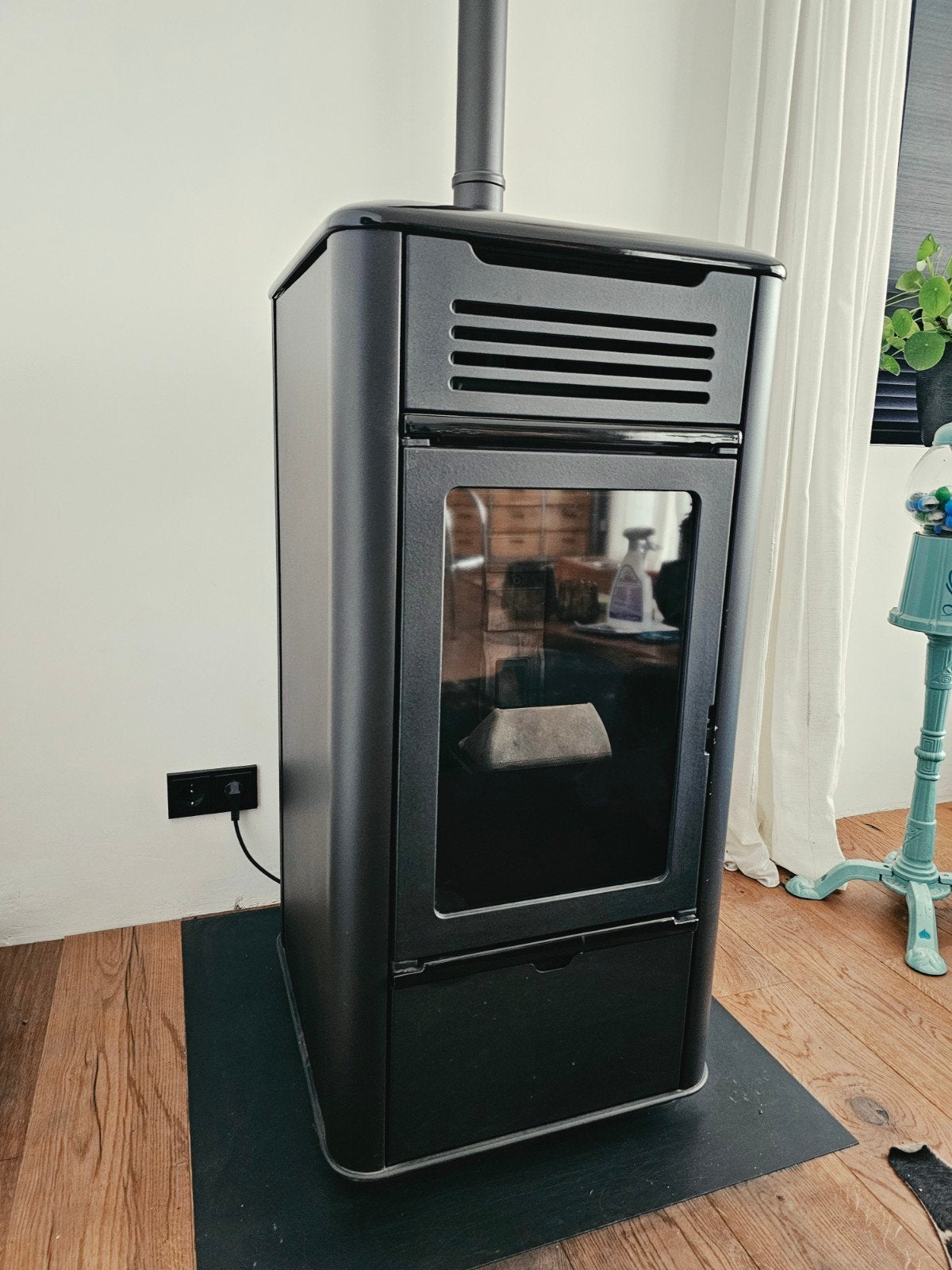 Te koop hele nette Edelkamin Mito Idro 16 CV aansluiting., Ophalen, Zo goed als nieuw, Overige brandstoffen, Pelletkachel