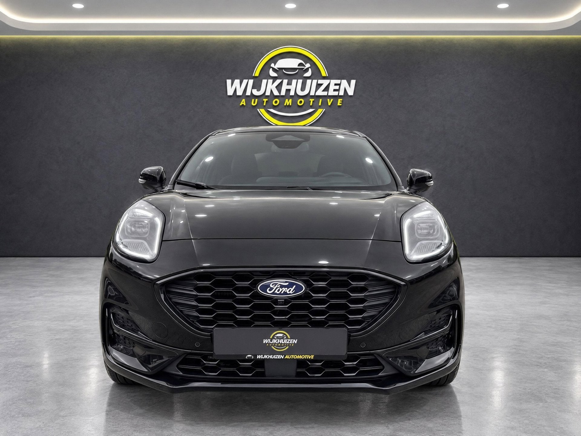 Ford Puma 1.0 EcoBoost Hybrid ST-Line met Led ! Camera ! Sto, Auto's, Dealer onderhouden, Zwart, Zwart, Origineel Nederlands