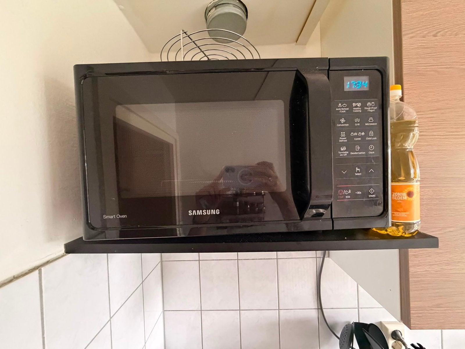 Samsung Combimagnetron - Smart Oven, Ophalen, Minder dan 45 cm, Gebruikt, Hete lucht