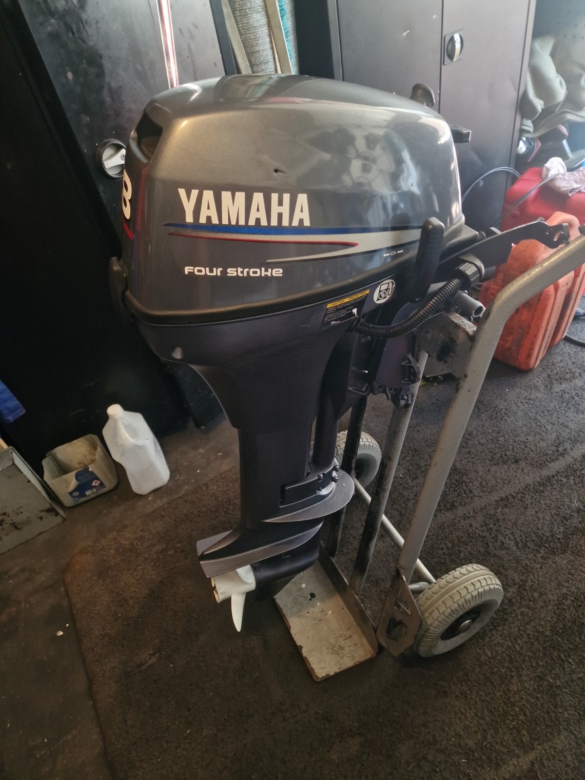Yamaha 8 pk 4takt langstaart elektrischgestaart, 5 tot 10 pk, Viertaktmotor, Ophalen of Verzenden, Zo goed als nieuw