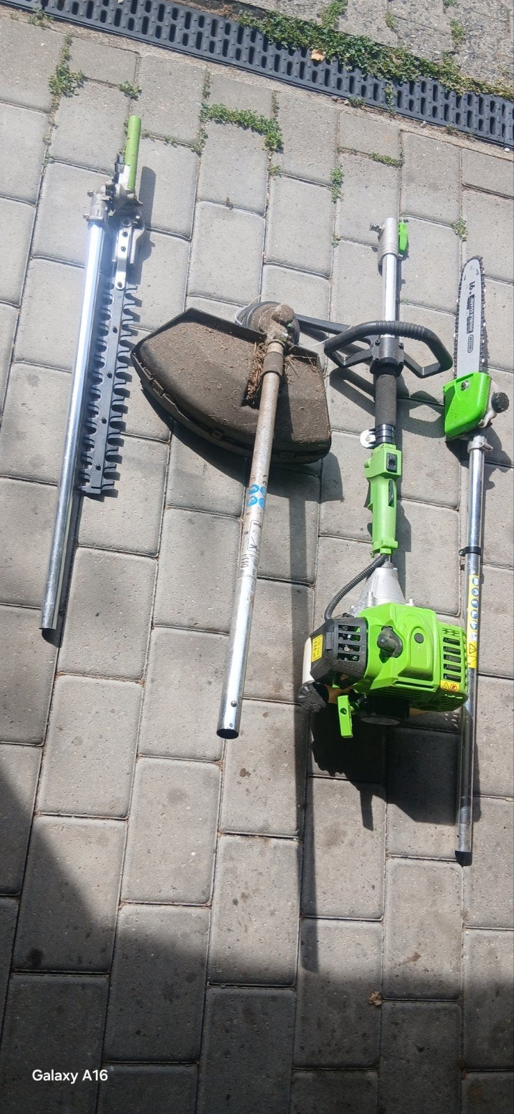 Multi machine. Heggeschaar bosmaaier kettingzaag, Ophalen, Zo goed als nieuw, Overige soorten, GARDENLINE