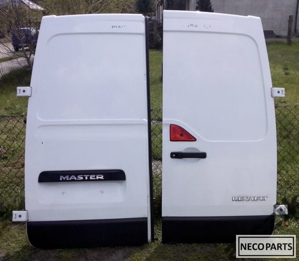 RENAULT MASTER H1 OPEL MOVANO DEUR ACHTERKLEP ALLES LEVERBAA, Gebruikt, -, Renault, -