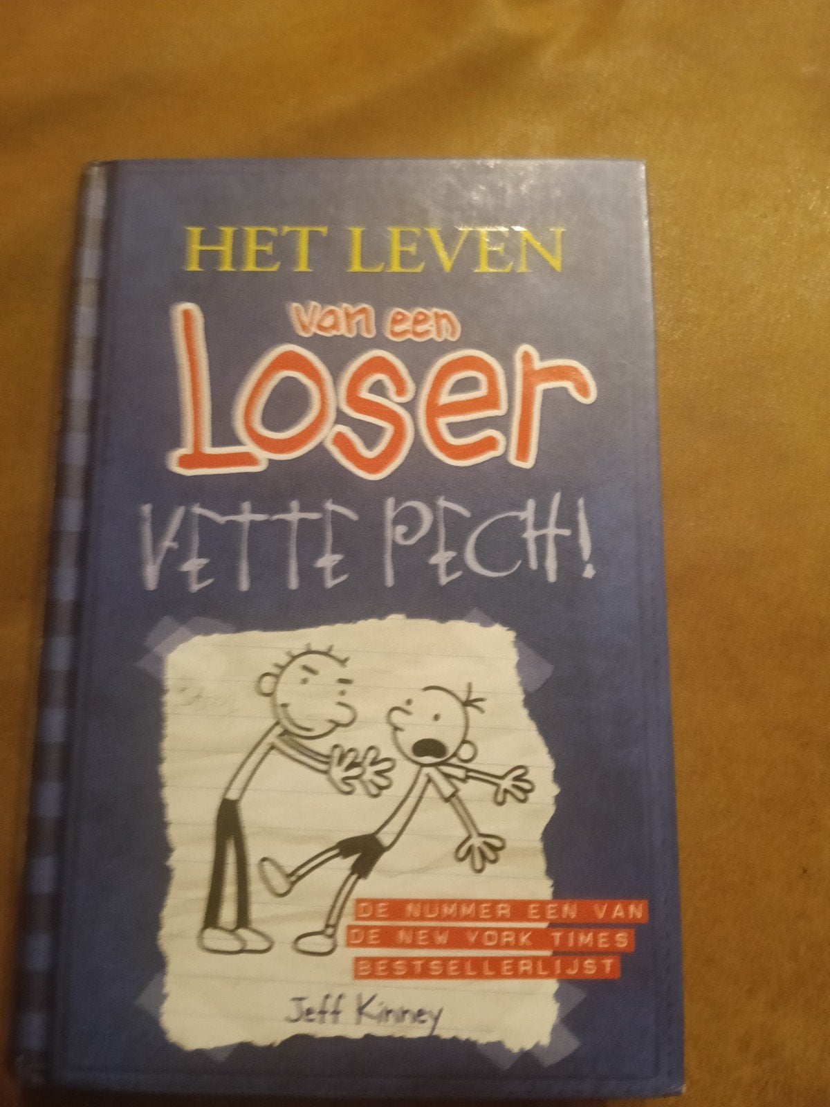 Het Leven van een Loser: Vette Pech! - Jeff Kinney, Boeken, Ophalen of Verzenden, Zo goed als nieuw, Jeff Kinney, Fictie algemeen
