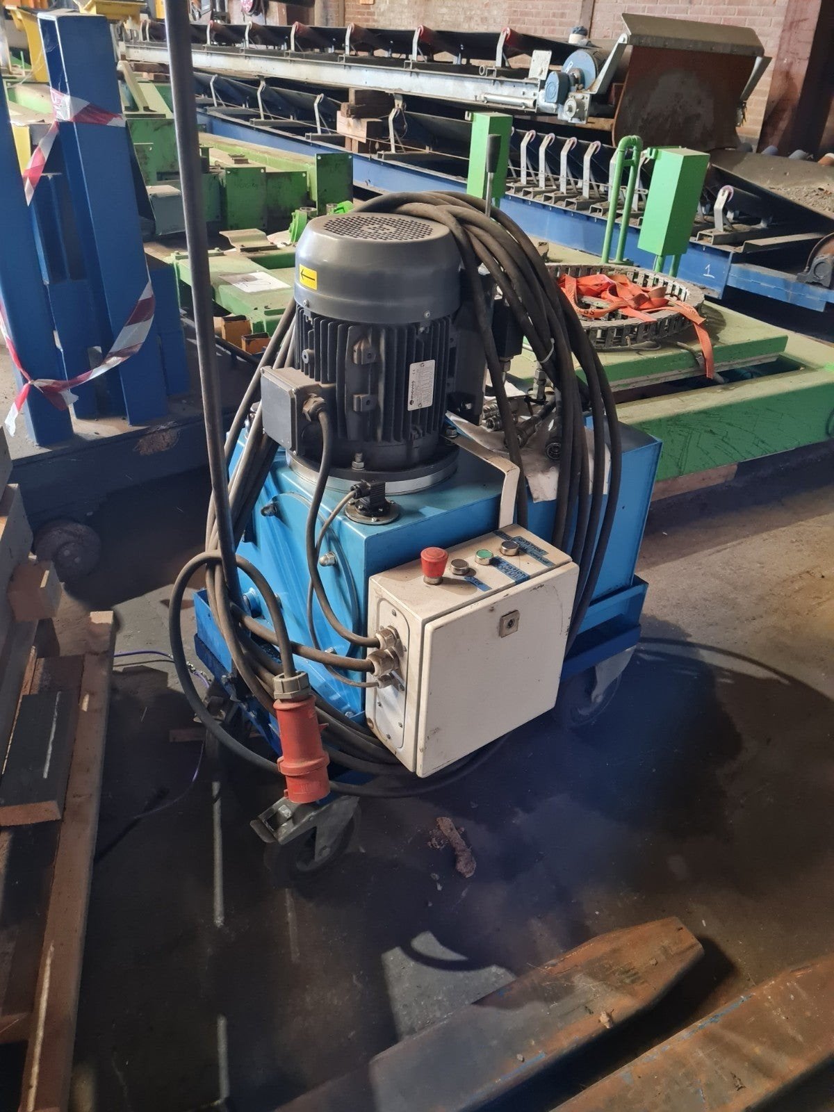Hydraulische Aggregaat met Moves Motor, Ophalen of Verzenden