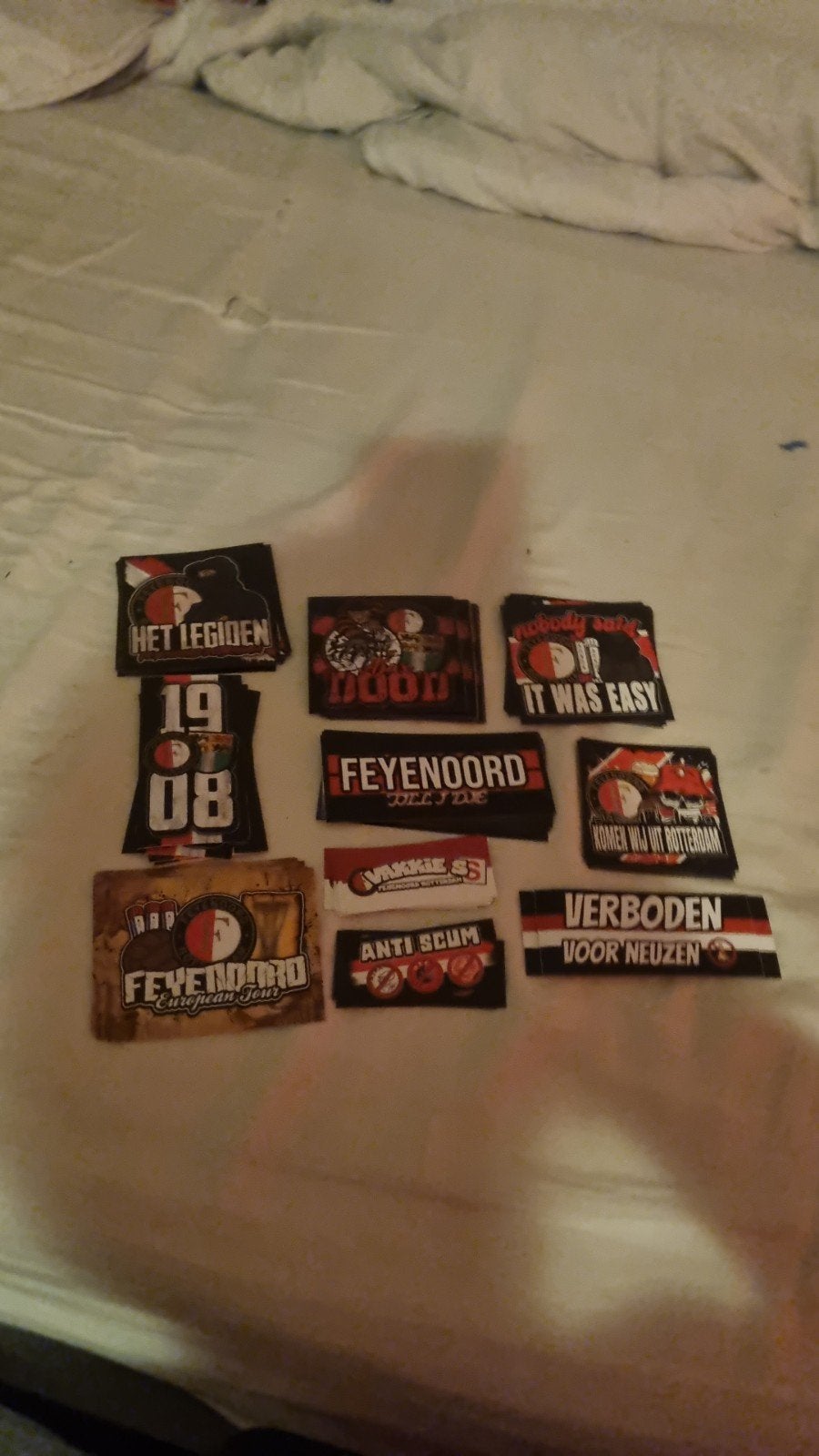 feyenoord stickers, Ophalen of Verzenden, Nieuw, Meerdere stickers