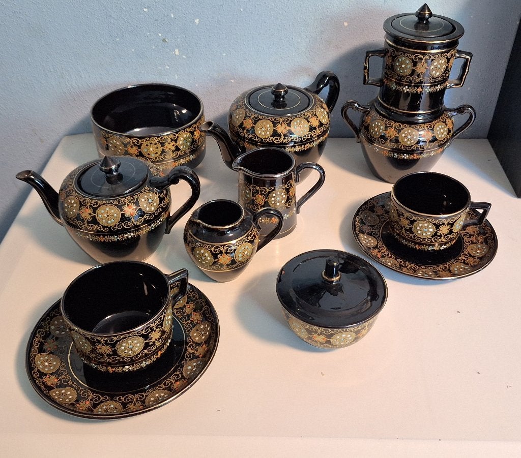 Antiek Gibson & Son Ltd “Greek Border” servies, Ophalen of Verzenden
