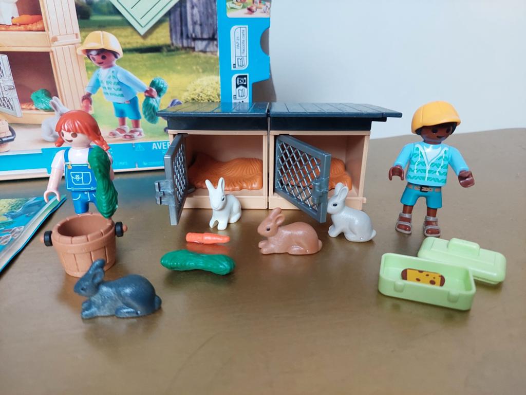 Playmobiel konijnenhokken, Ophalen of Verzenden, Zo goed als nieuw, Jongen of Meisje