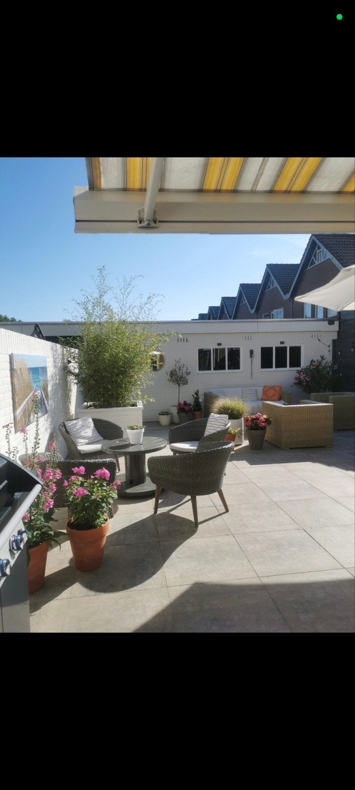 4 lounge stoelen met zitkussens., Tuin en Terras, Ophalen, Zo goed als nieuw, Kunststof, 4 zitplaatsen