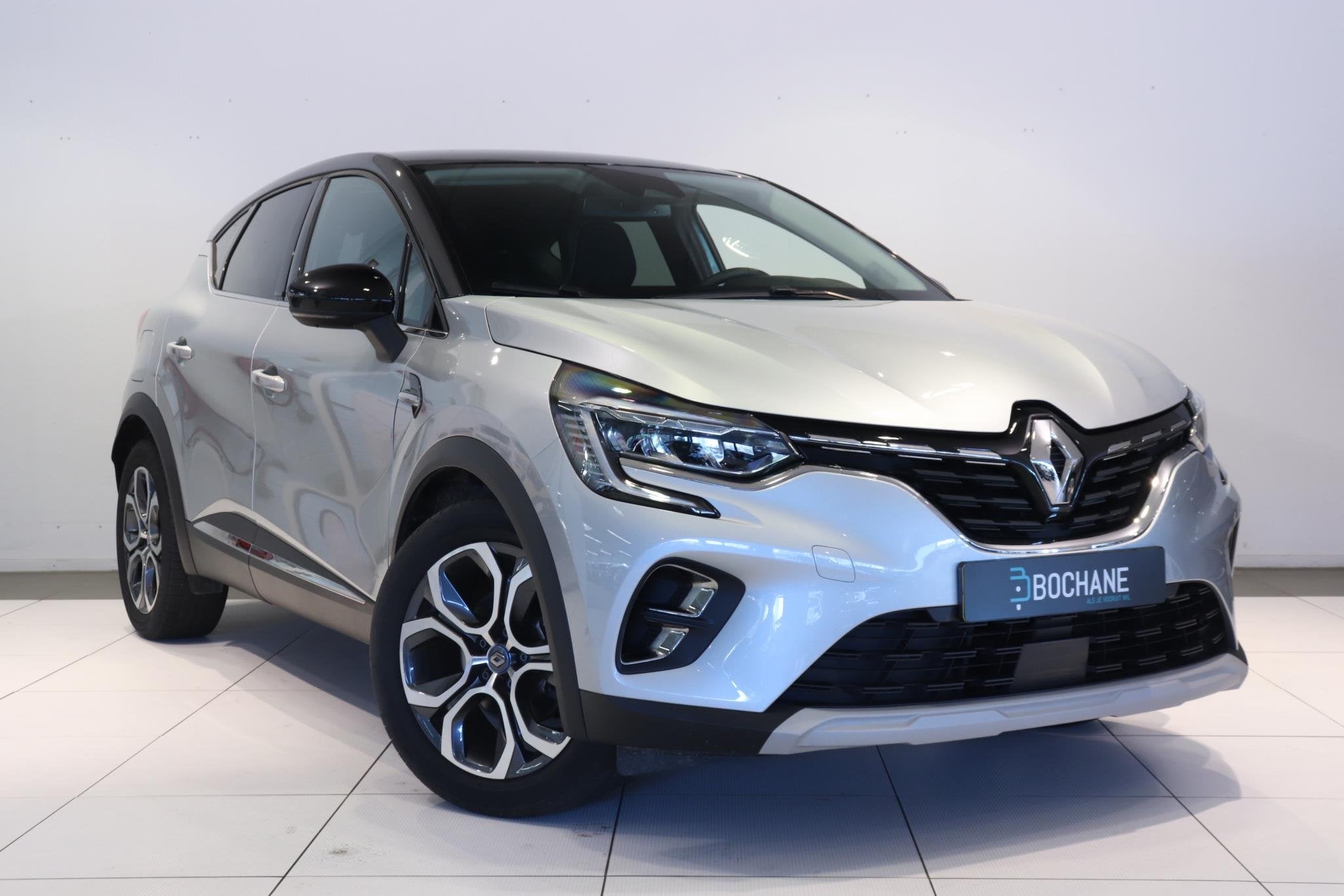 Renault Captur 1.6 E-Tech 160PK Plug-in Hybrid Intens | Navi, Auto's, Dealer onderhouden, Stof, Gebruikt, 4 cilinders