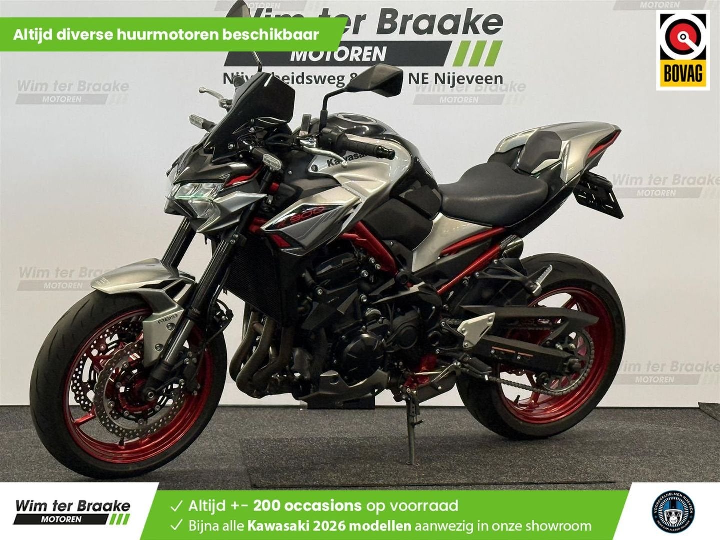 Kawasaki Z 900 ABS Performance (bj 2023) 13,590 km, 4 cilinders, Motorrijbewijs A, 948 cc, Bedrijf