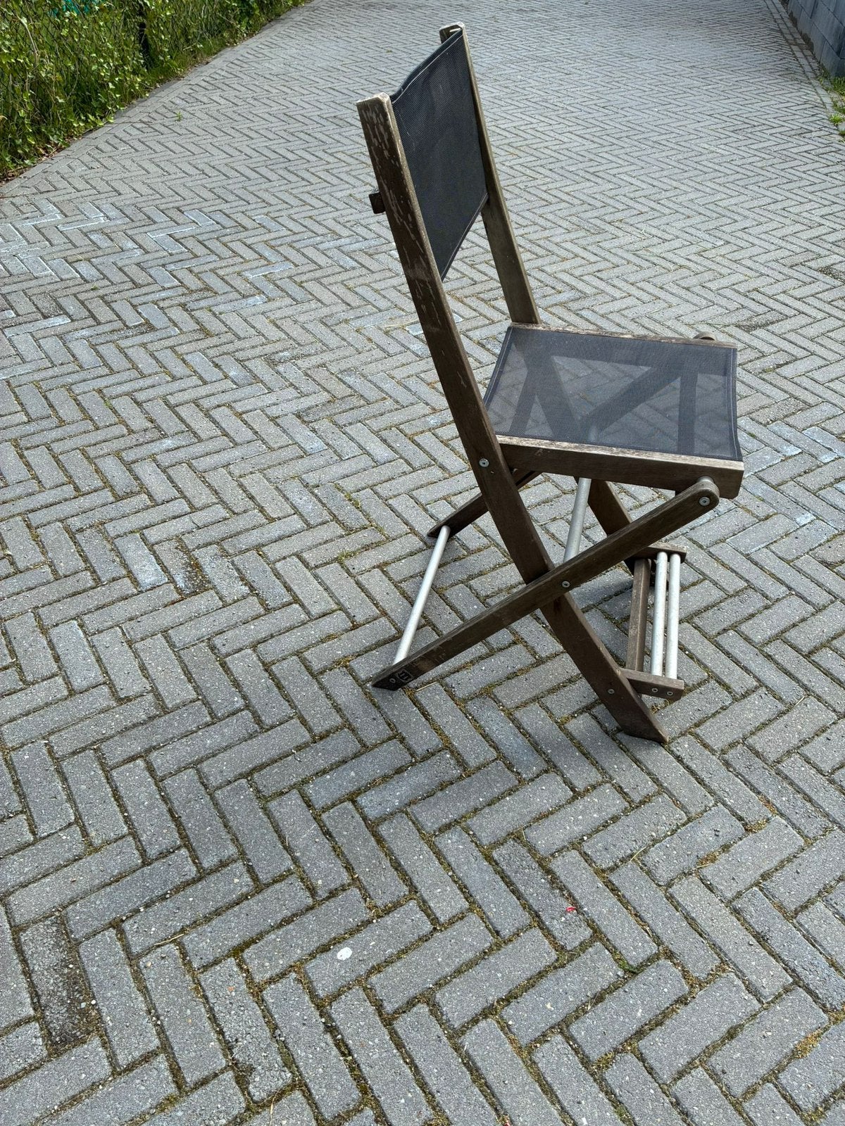 Tuinstoelen, Ophalen, Gebruikt, Hout, Inklapbaar
