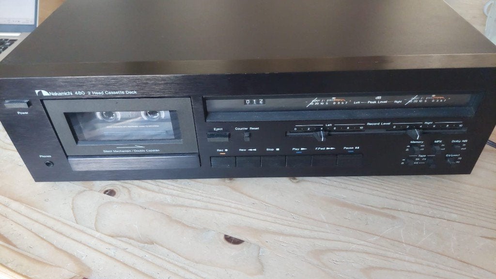 Nakamichi 480 Cassette Deck – Professioneel geserviced, Audio, Tv en Foto, Ophalen of Verzenden, Enkel, Overige merken