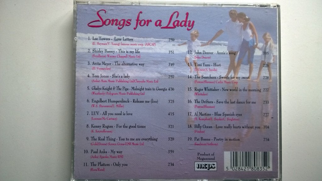 Songs For A Lady, Ophalen of Verzenden, Zo goed als nieuw, Pop, Album