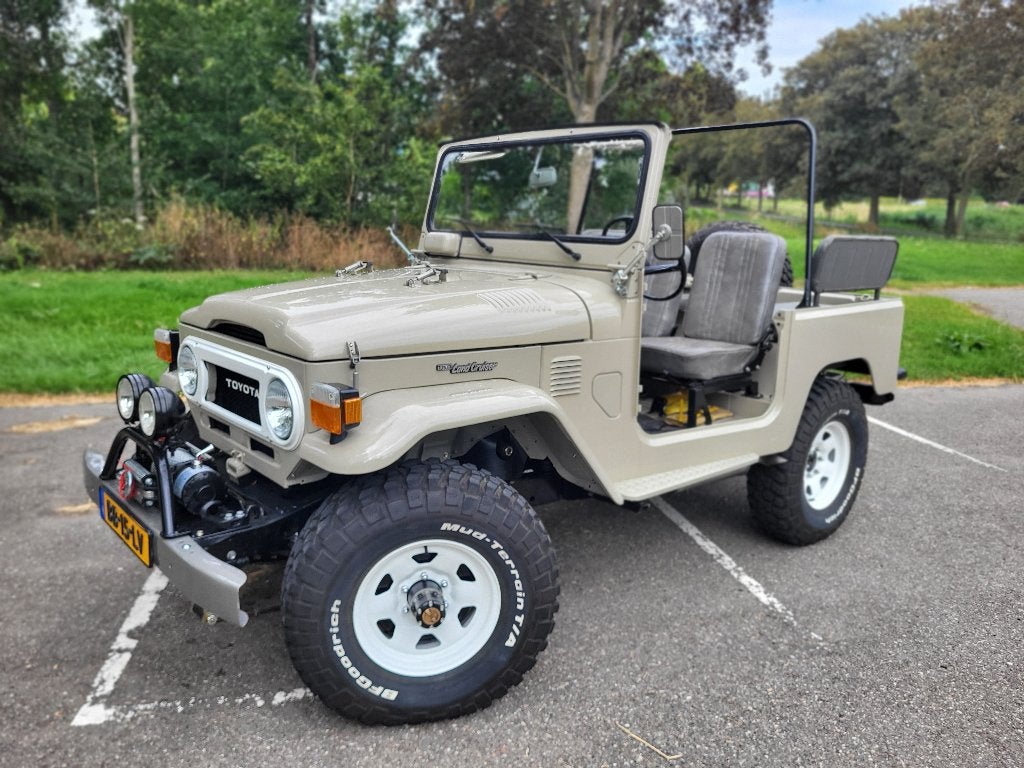 Toyota Landcruiser FJ40, 4200 cc, Cabriolet, Overige bekleding, Beige