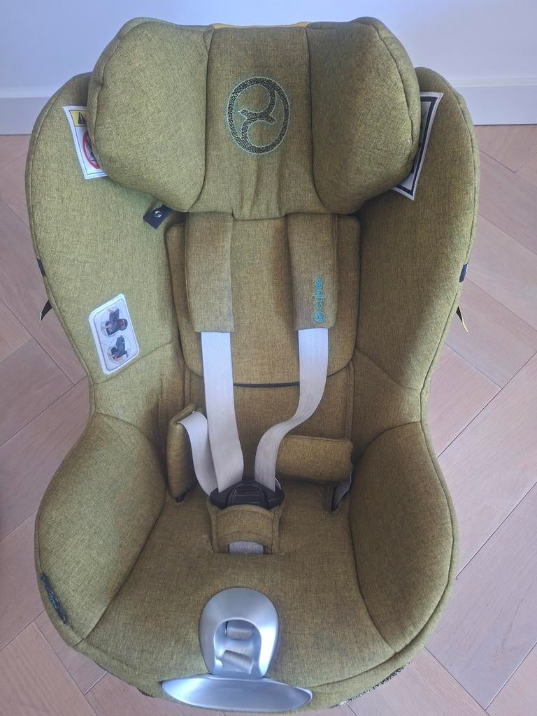 Cybex Sirona Z i-Size autostoel - Groen, Verstelbare rugleuning, Gebruikt, 0 t/m 18 kg, Isofix