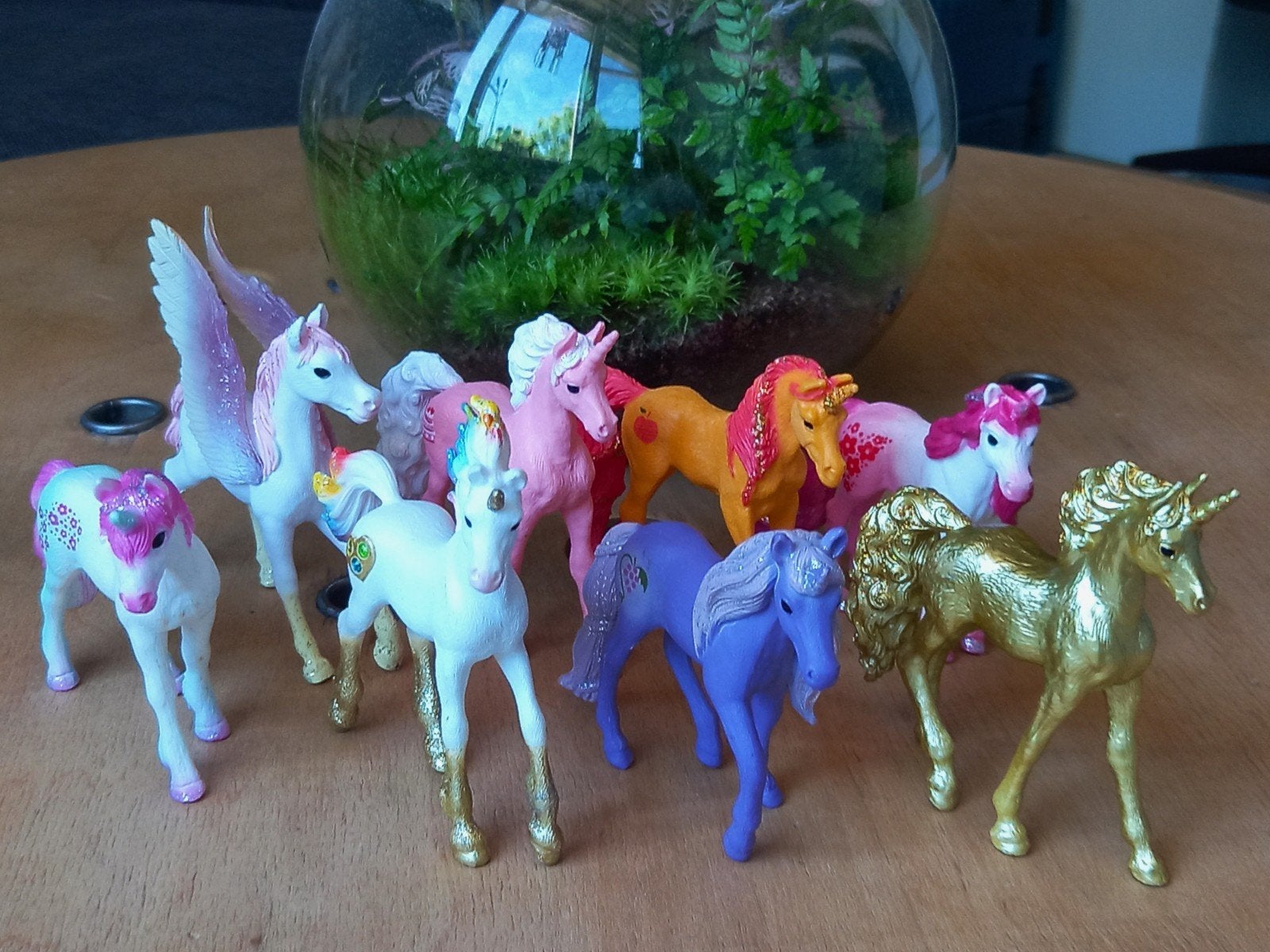 Schleich Bayala veulentjes, Verzamelen, Dierenverzamelingen, Ophalen of Verzenden, Gebruikt, Paard, Beeldje of Figuurtje