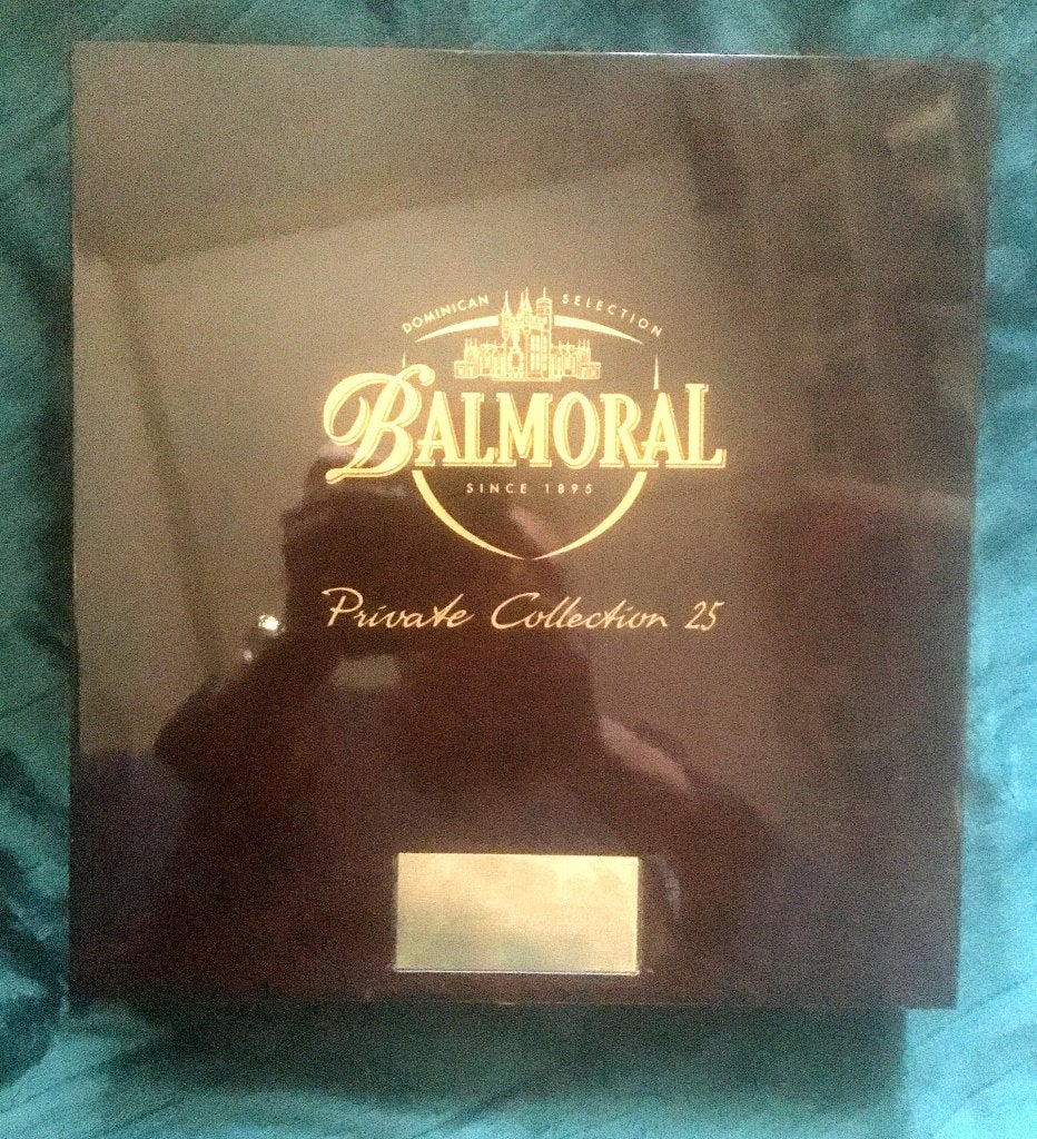 BALMORAL luxe sigarenkist/showcase met hygrometer, Antiek en Kunst, Ophalen of Verzenden