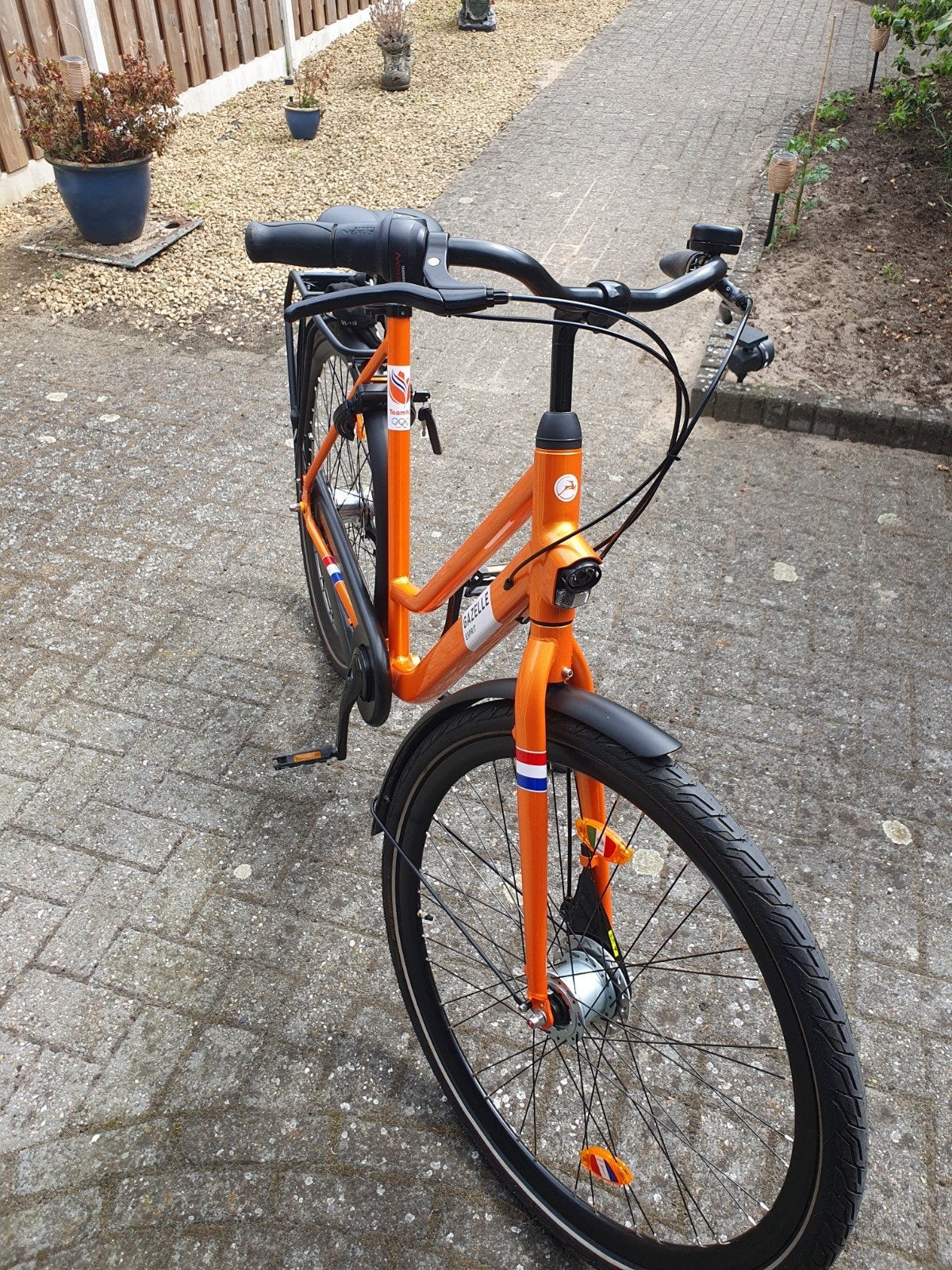 Gazelle fiets van Jutta Leerdam (schaatser), Fietsen en Brommers, Ophalen, Versnellingen, Gazelle, Trommelrem