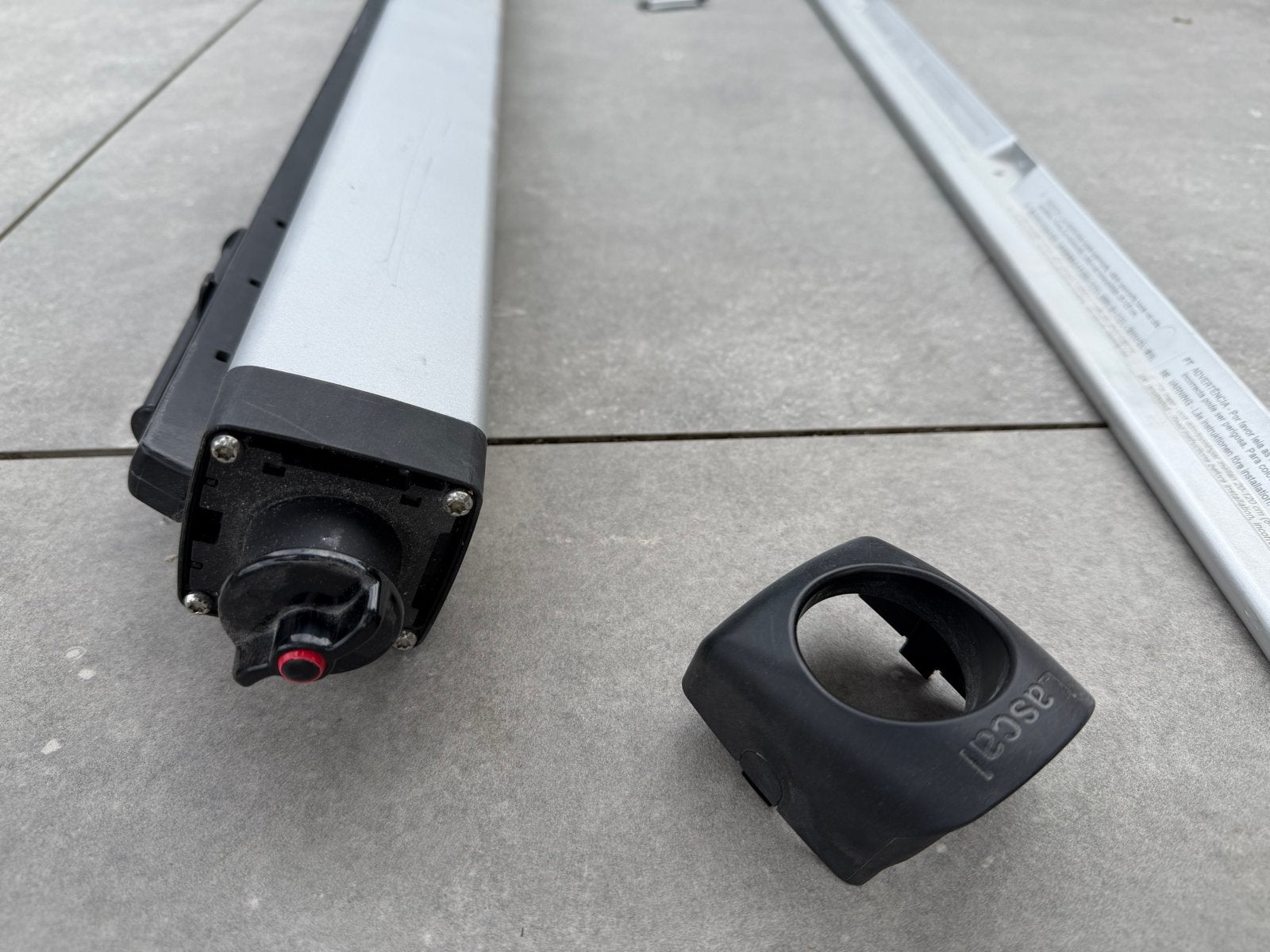KiddyGuard Avant zwart traphekje (tot 120 cm), Kinderen en Baby's, Traphekjes, Overige materialen, Gebruikt, Oprolhekje, Ophalen of Verzenden