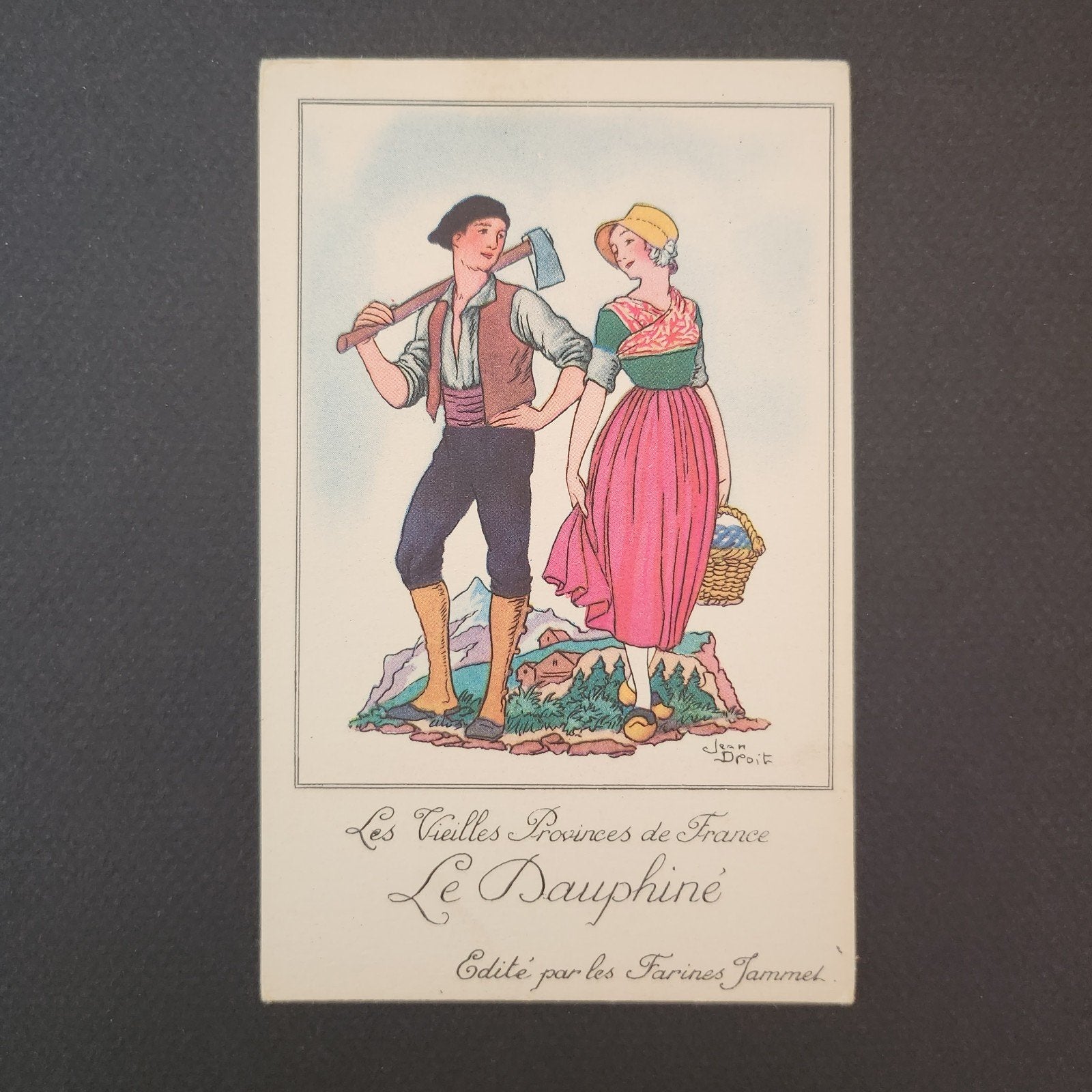 Oude Franse provincies - Le Dauphiné - Farines Jammet, Verzenden, Voor 1920, Gelopen, Frankrijk