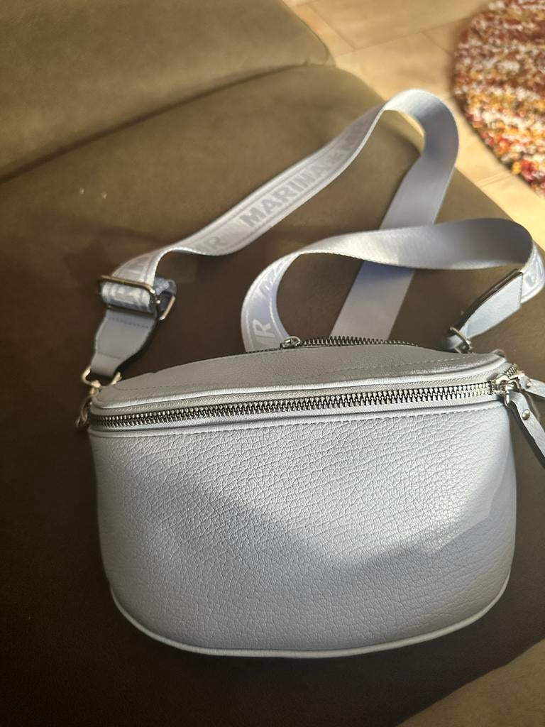Heuptasje/crossbody tasje babyblauw, Ophalen of Verzenden, Zo goed als nieuw, Blauw