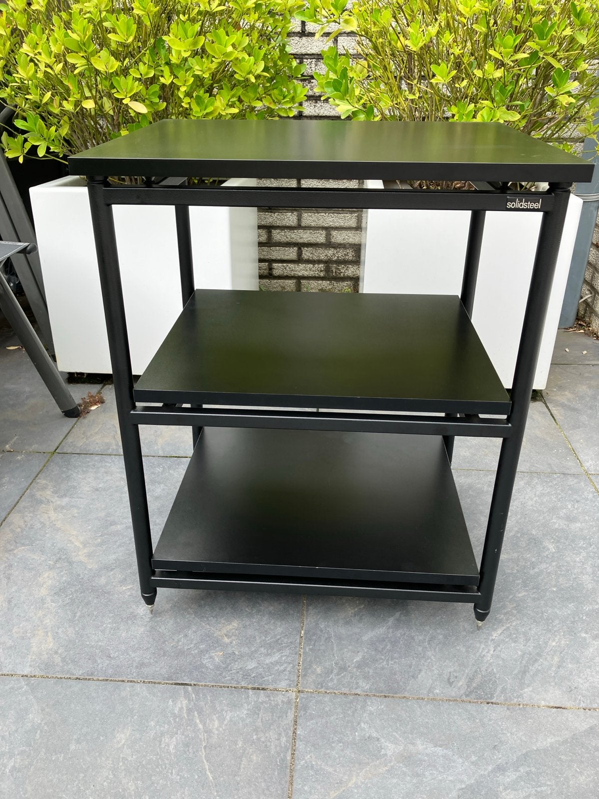 Solidsteel Hi-Fi Audio Rack, Ophalen, Zo goed als nieuw, 25 tot 50 cm, Minder dan 100 cm
