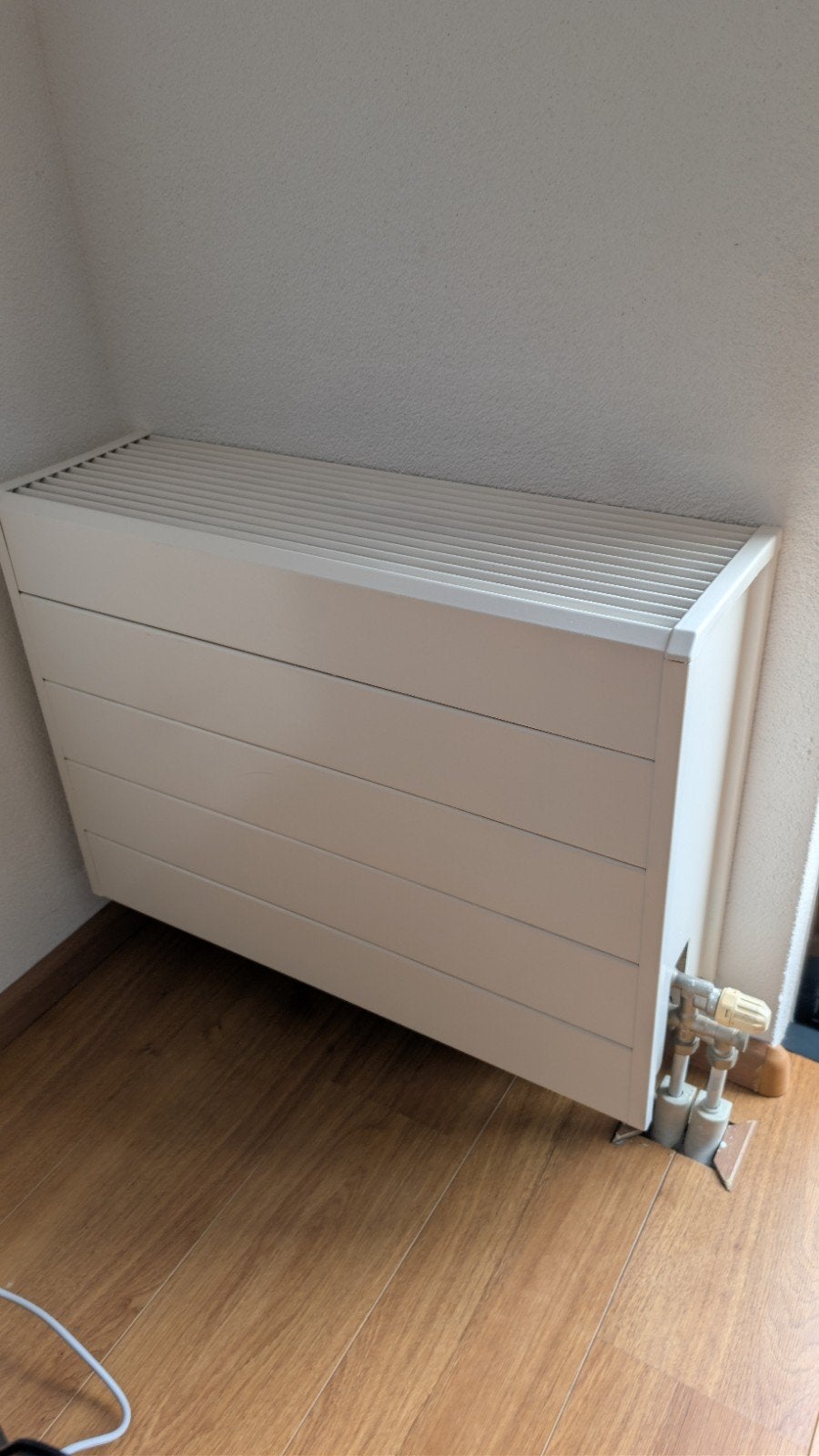 4 witte CV radiatoren in diverse afmetingen, Doe-het-zelf en Verbouw, Ophalen, 30 tot 80 cm, Gebruikt, Radiator