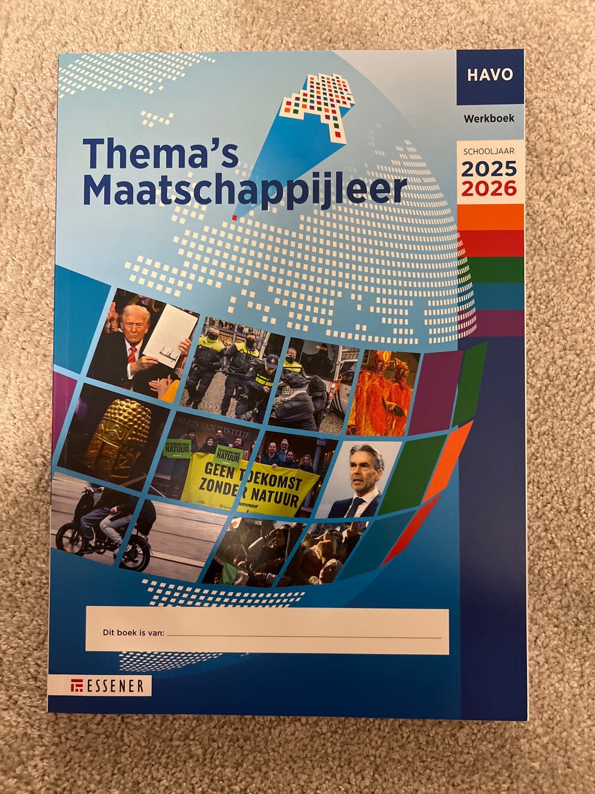 Thema's Maatschappijleer HAVO Werkboek, Ophalen, Nieuw, HAVO, Maatschappijleer