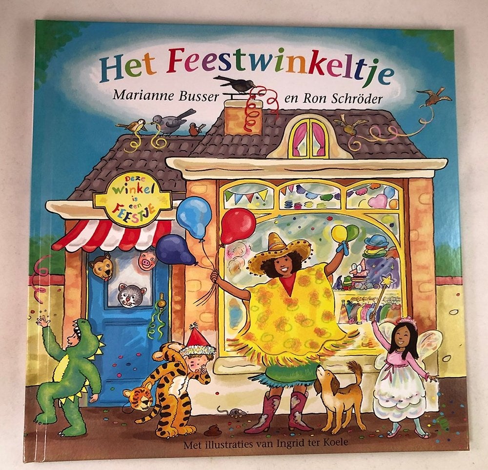 Het Feestwinkeltje - M Busser R Schröder ter Koele winkeltje, Boeken, Marianne Busser en Ron Schröder, Fictie algemeen, Jongen of Meisje
