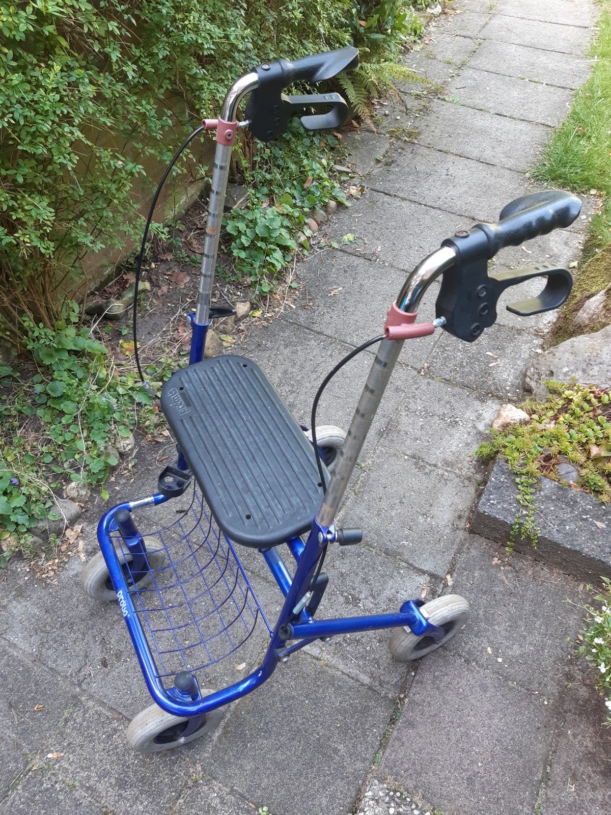 Rollator, blauw, Diversen, Rollators, Ophalen