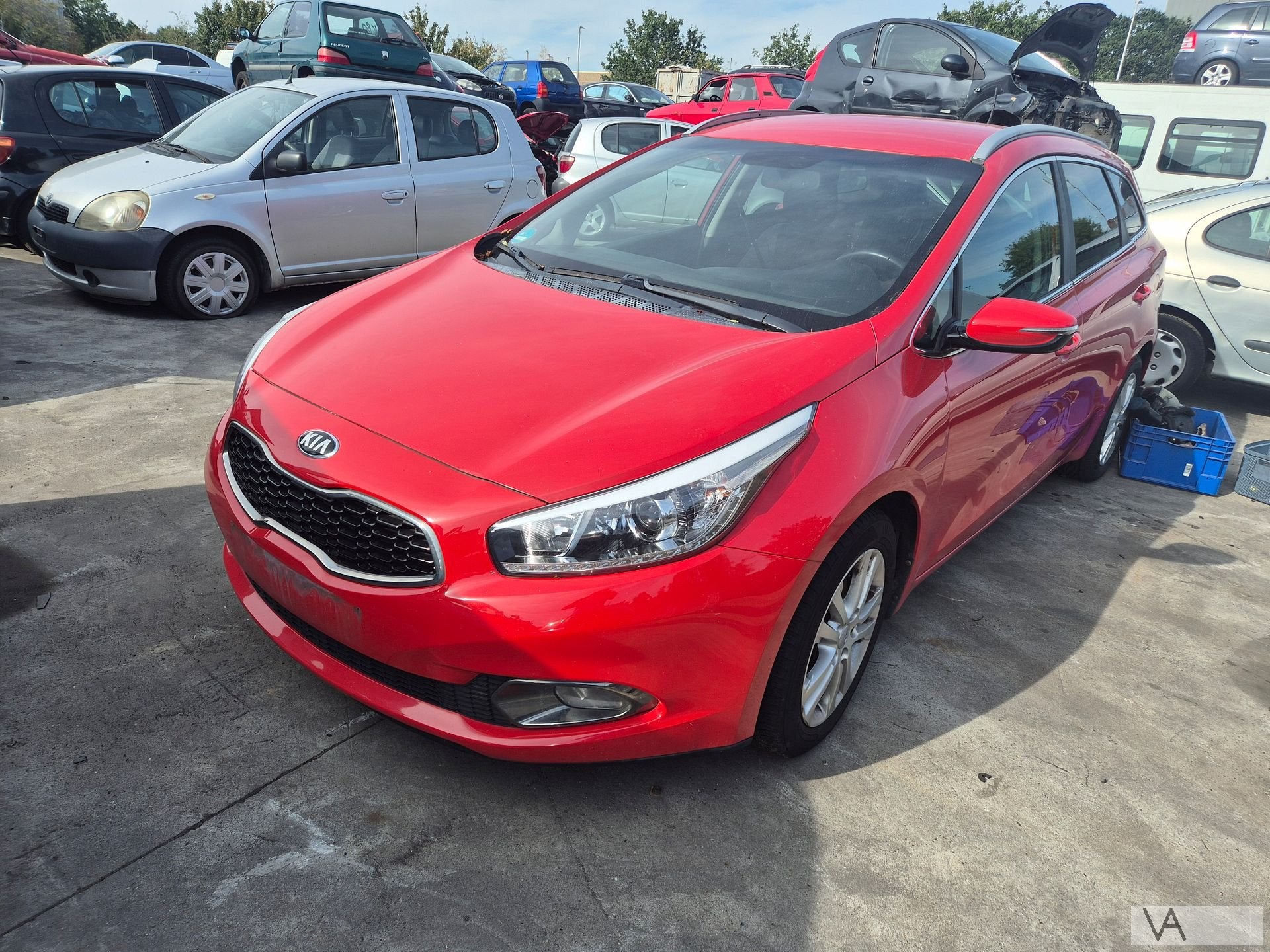 Kia Ceed Cee'd 2012 -2018 DEMONTAGE sloop onderdelen voorkop, -, -, Ophalen of Verzenden, -
