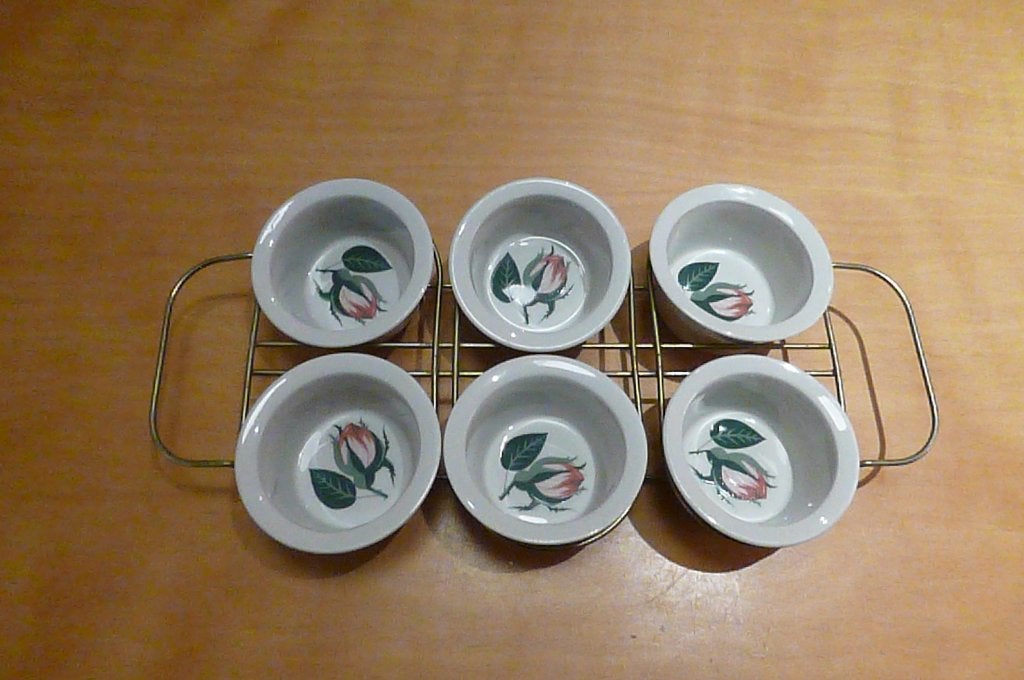 retro parfait bakjes in rekje, Ophalen of Verzenden, Overige typen