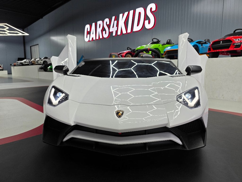 Kinderauto Lamborghini Aventador XXL - 2 pers. - 24 volt, Ophalen of Verzenden, Nieuw, Afstandsbediening