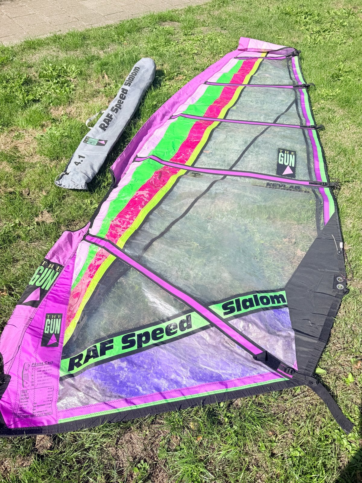 Windsurfzeilen: Gaastra, Gun Sails, Neilpryde, Arrows, Watersport en Boten, Ophalen, 5 tot 6.5 m², Arrows, Zeil