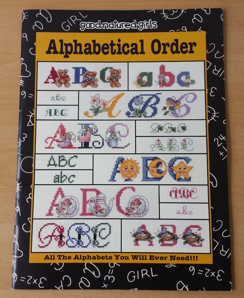 Alphabetical Order - Goodnaturedgirls - 1996, Patroon, Gebruikt, Ophalen of Verzenden, Nvt