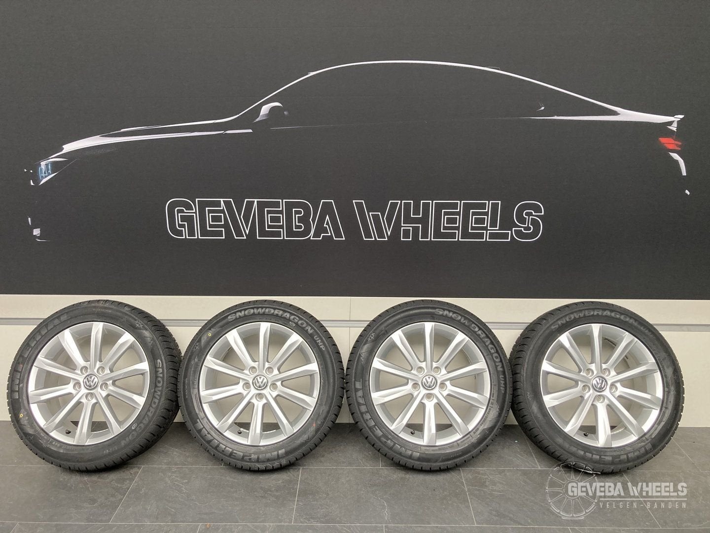 17” originele Volkswagen Passat B7 B8 velgen + winterbanden, Auto-onderdelen, Banden en Velgen, -, -, Banden en Velgen, 17 inch